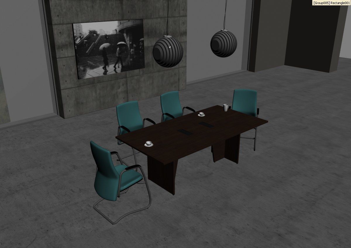 meeting room cd666 a02 3D model_28