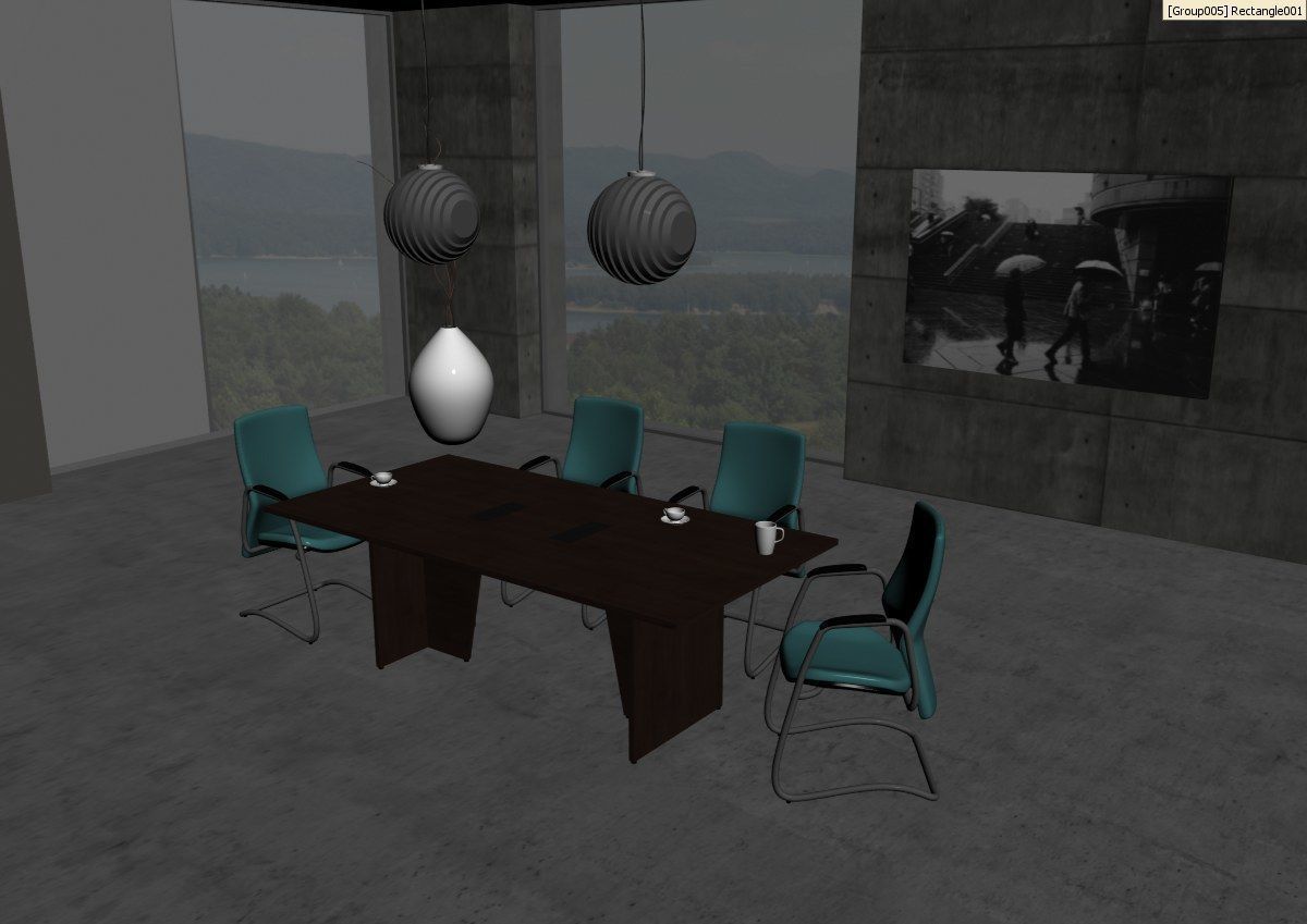 meeting room cd666 a02 3D model_6