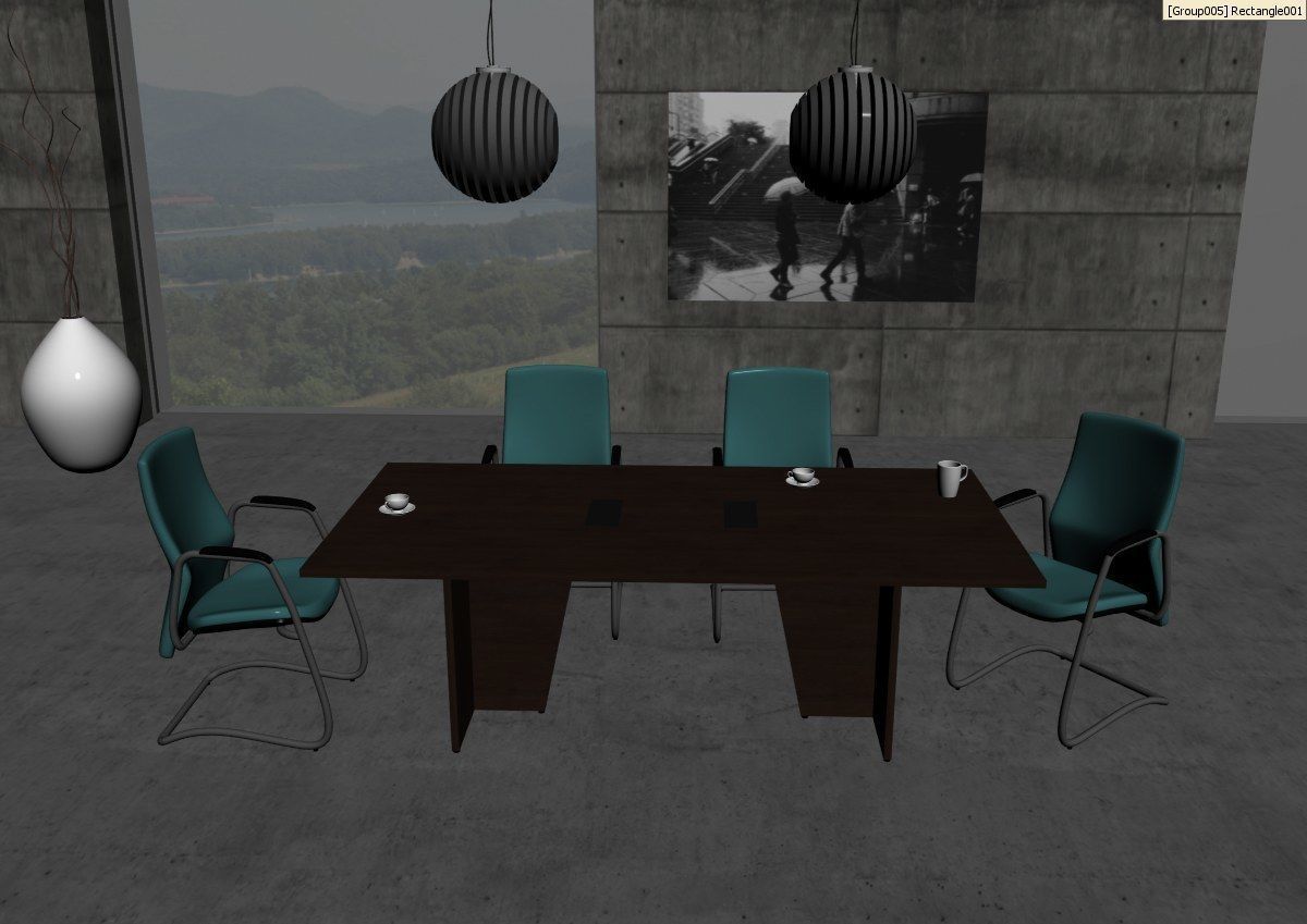 meeting room cd666 a02 3D model_16