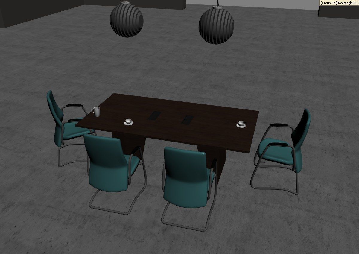 meeting room cd666 a02 3D model_41