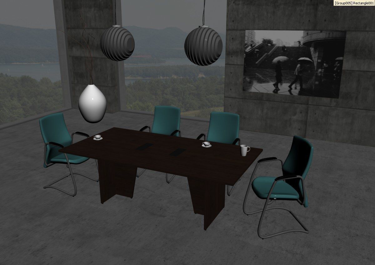 meeting room cd666 a02 3D model_10