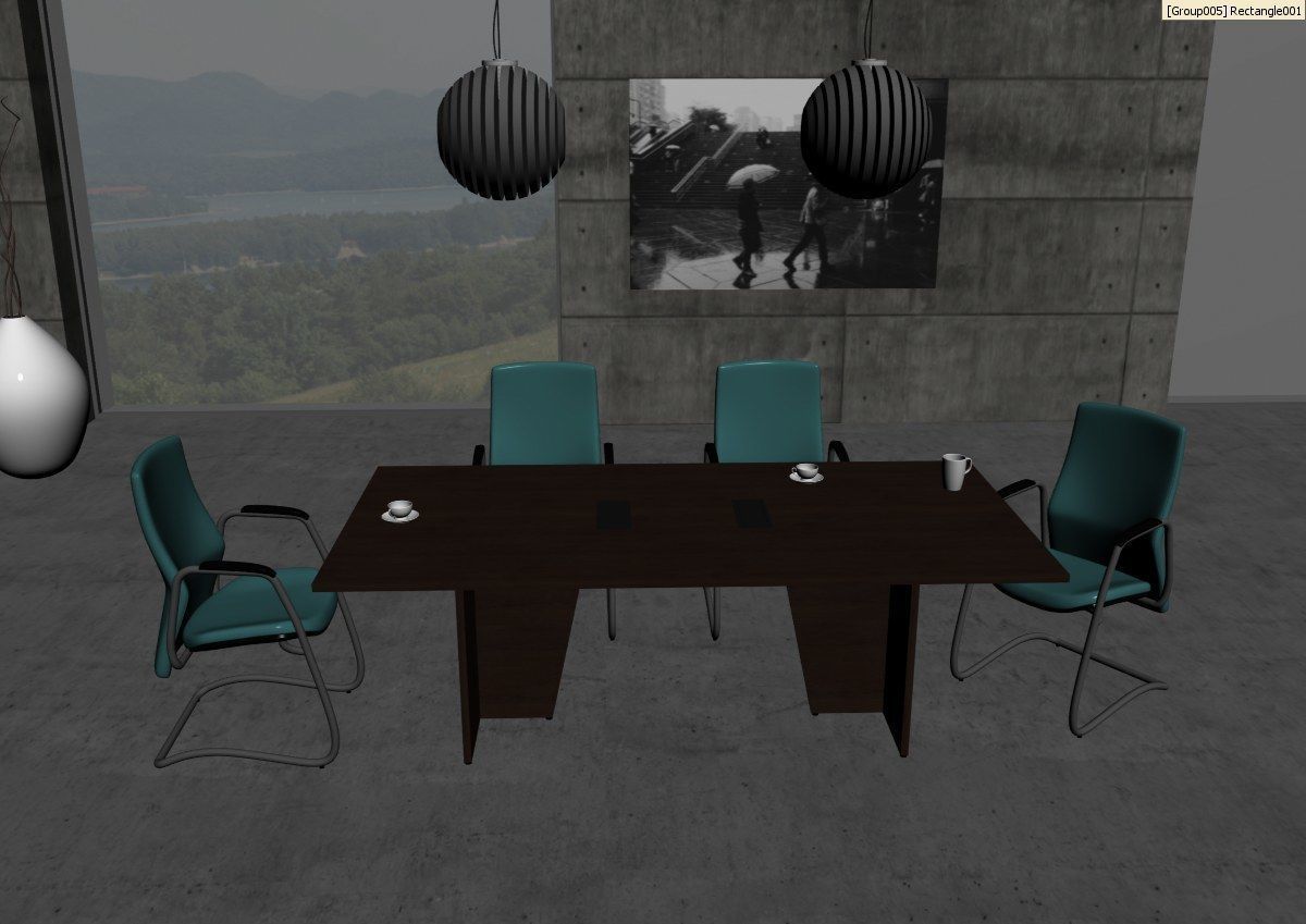 meeting room cd666 a02 3D model_17