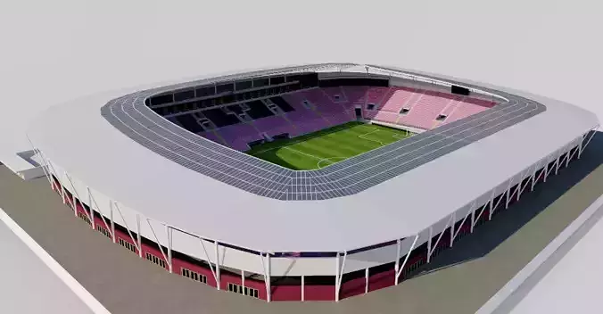 Stade de Geneve - Geneva  Switzerland 3D model