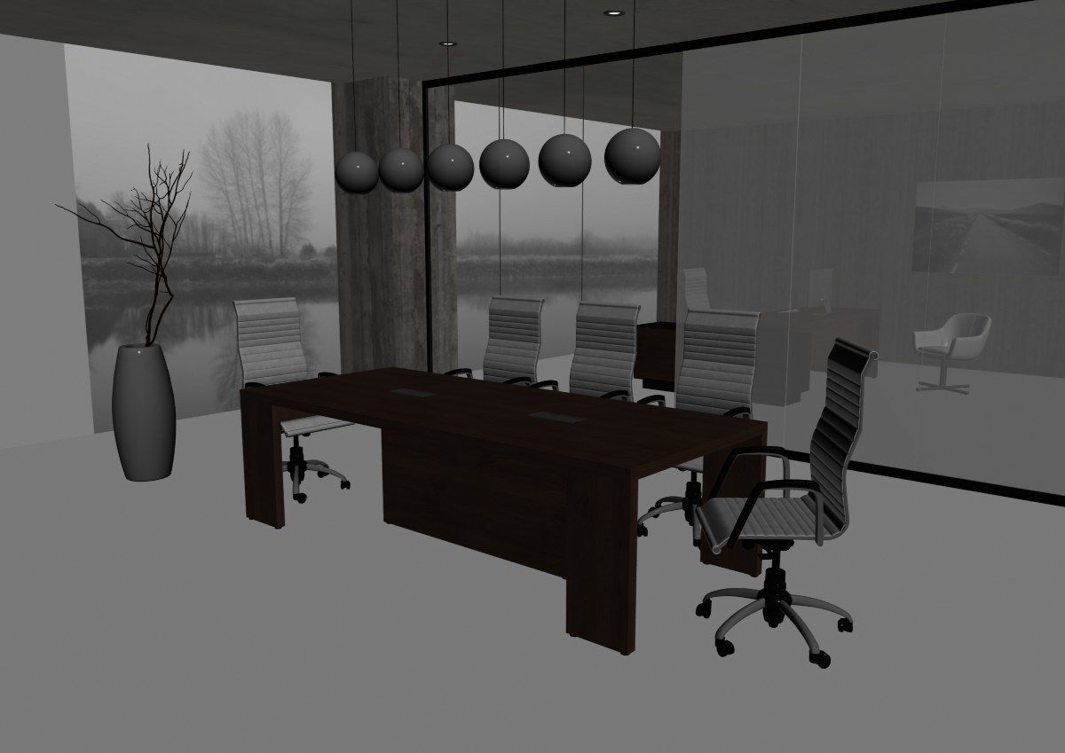 meeting room cd866 a03 3D model_1