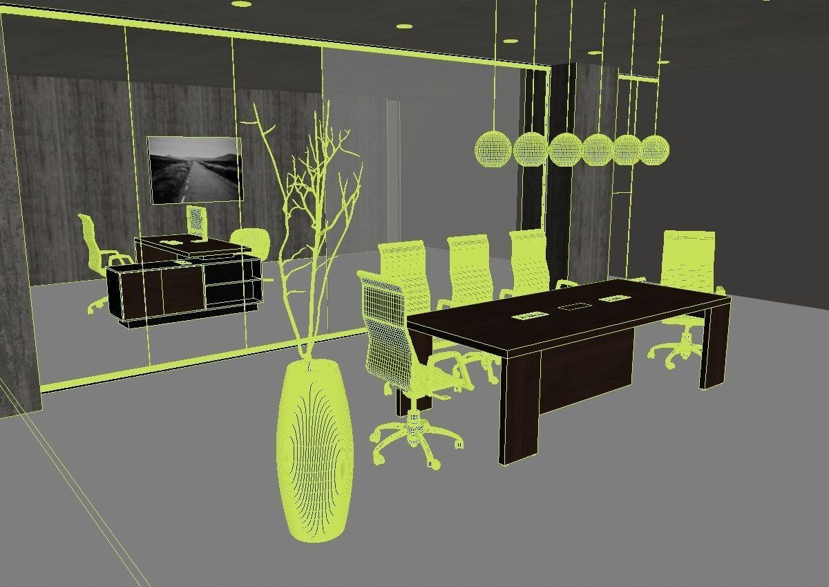 meeting room cd866 a03 3D model_56