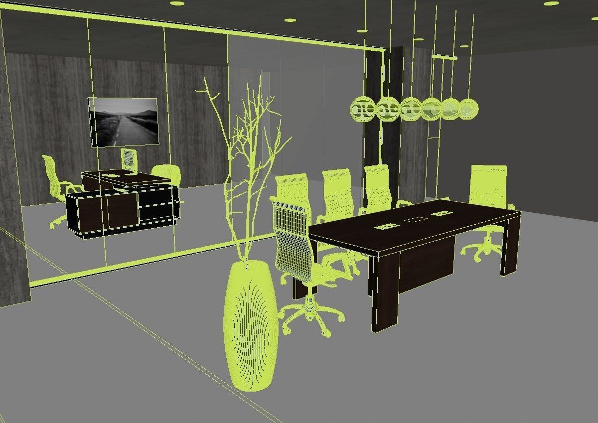meeting room cd866 a03 3D model_54