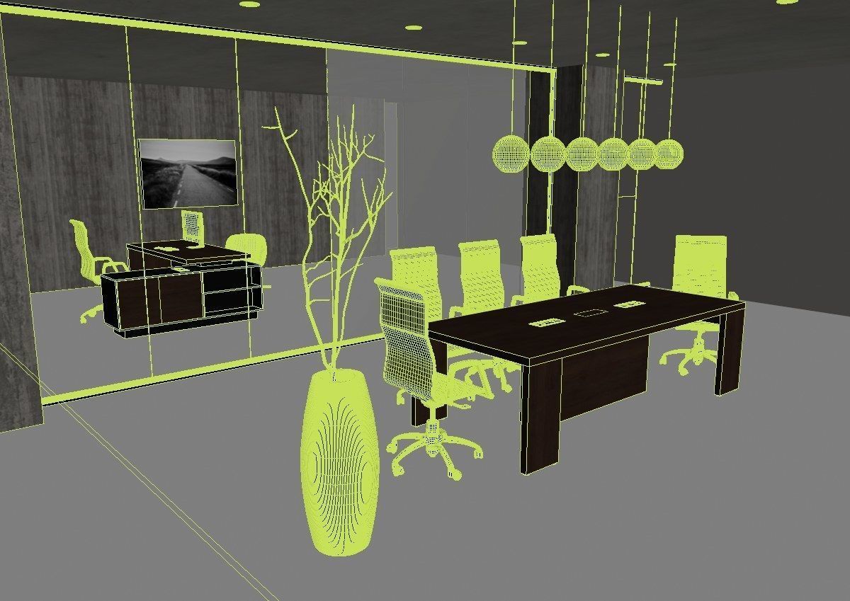 meeting room cd866 a03 3D model_55