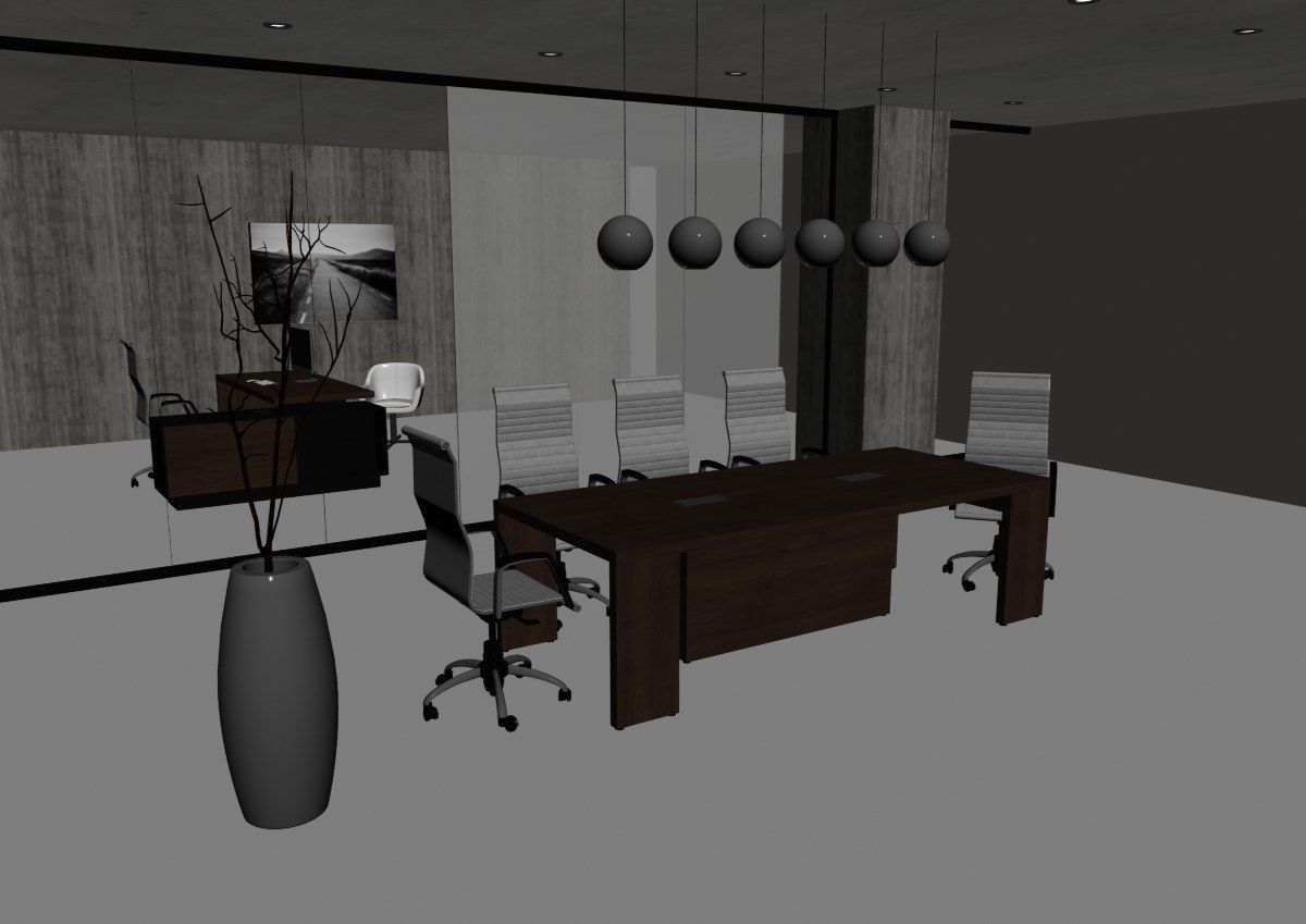 meeting room cd866 a03 3D model_21