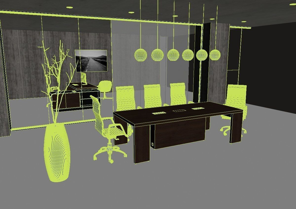 meeting room cd866 a03 3D model_51