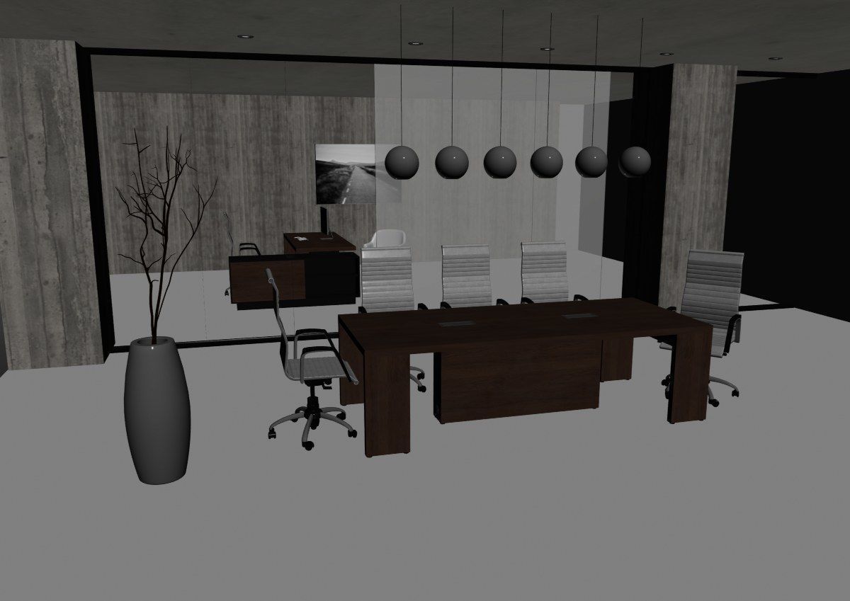 meeting room cd866 a03 3D model_18