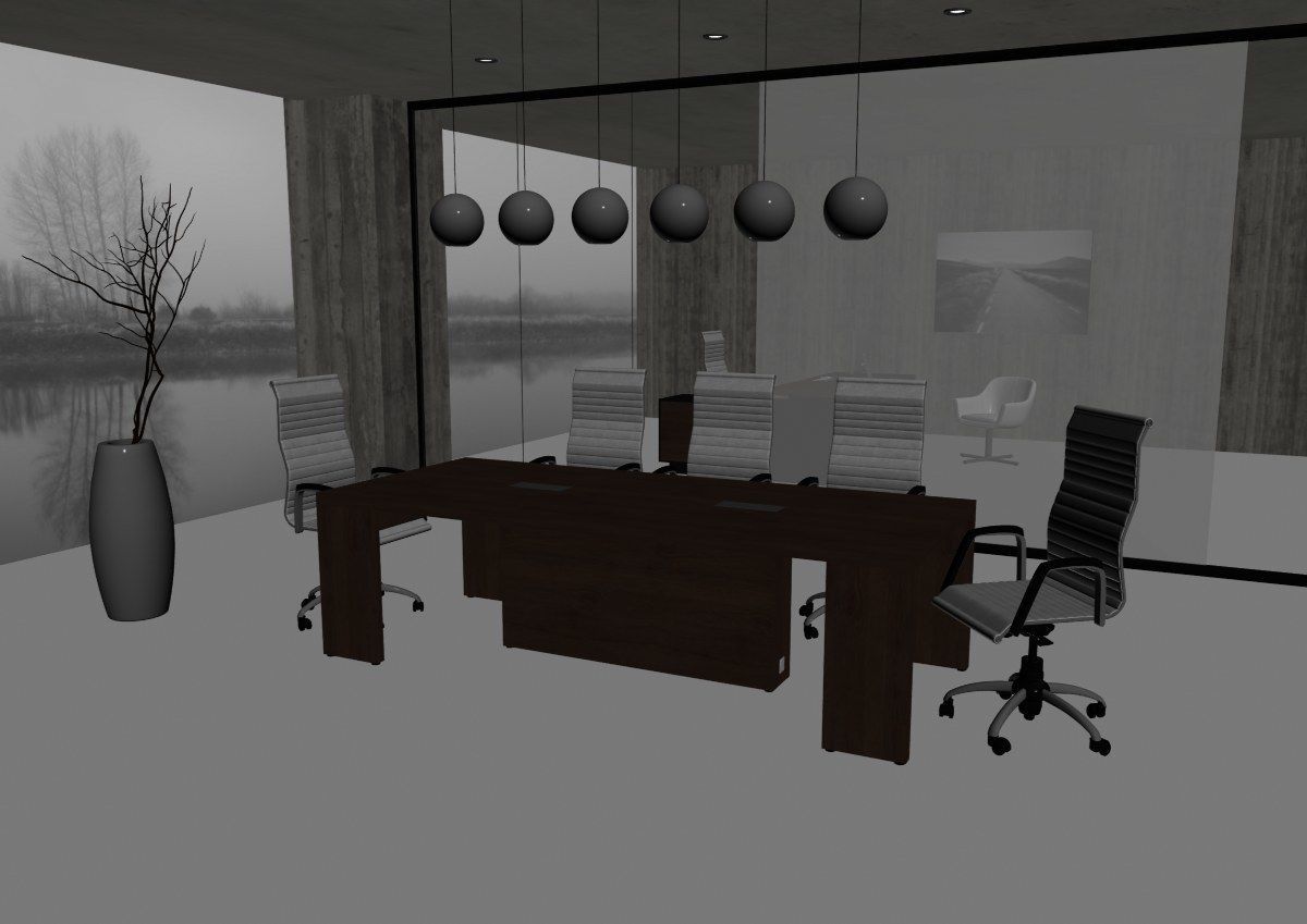 meeting room cd866 a03 3D model_5