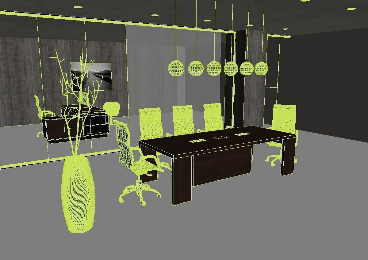 meeting room cd866 a03 3D model_52