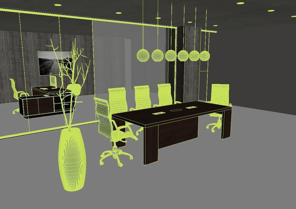 meeting room cd866 a03 3D model_53