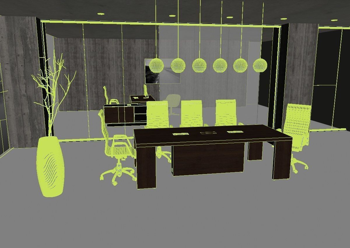 meeting room cd866 a03 3D model_48