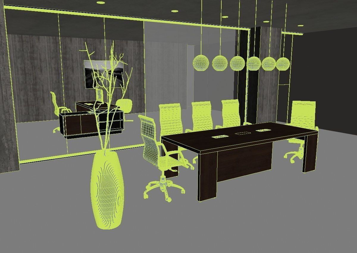 meeting room cd866 a03 3D model_60