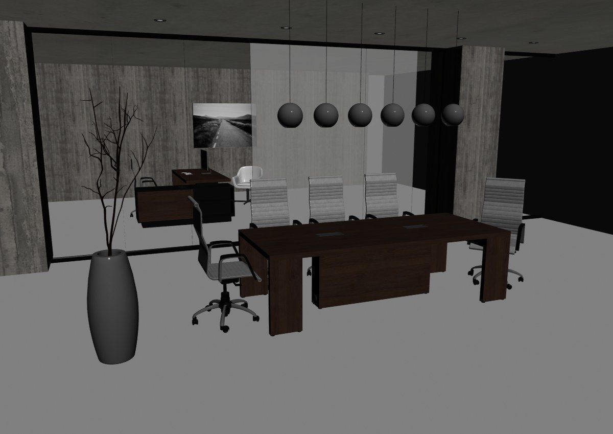 meeting room cd866 a03 3D model_19