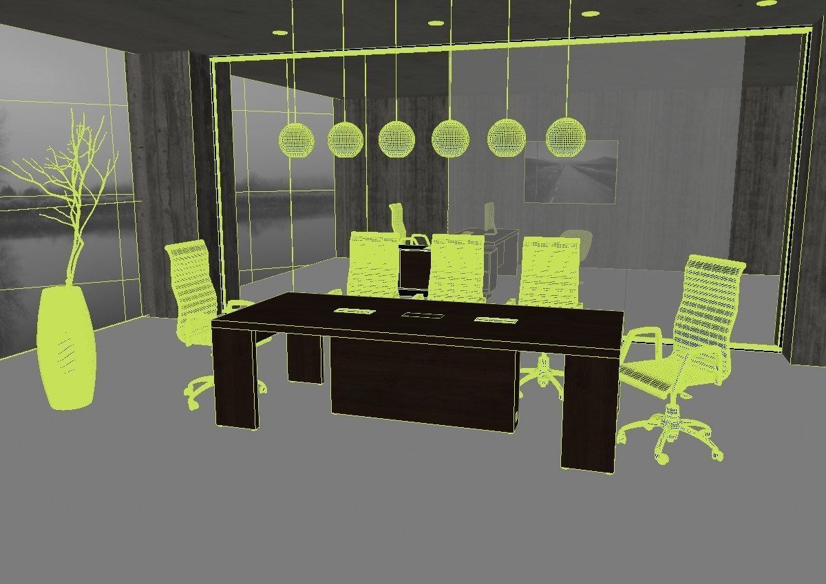 meeting room cd866 a03 3D model_39