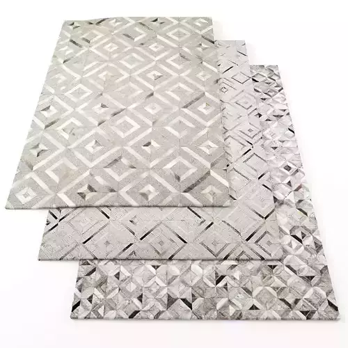 bougainville Rugs9 Low-poly 3D model