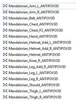 The Mandalorian Season 2 2019 armor for 3D print 3D print model_8