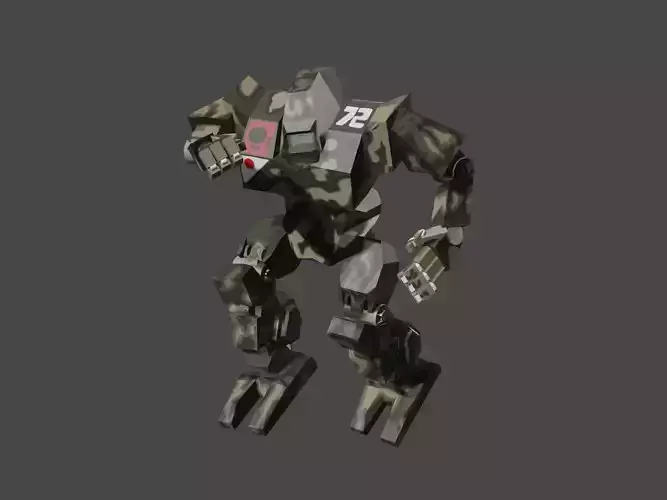 3D - Mecha Robot - FRK 209