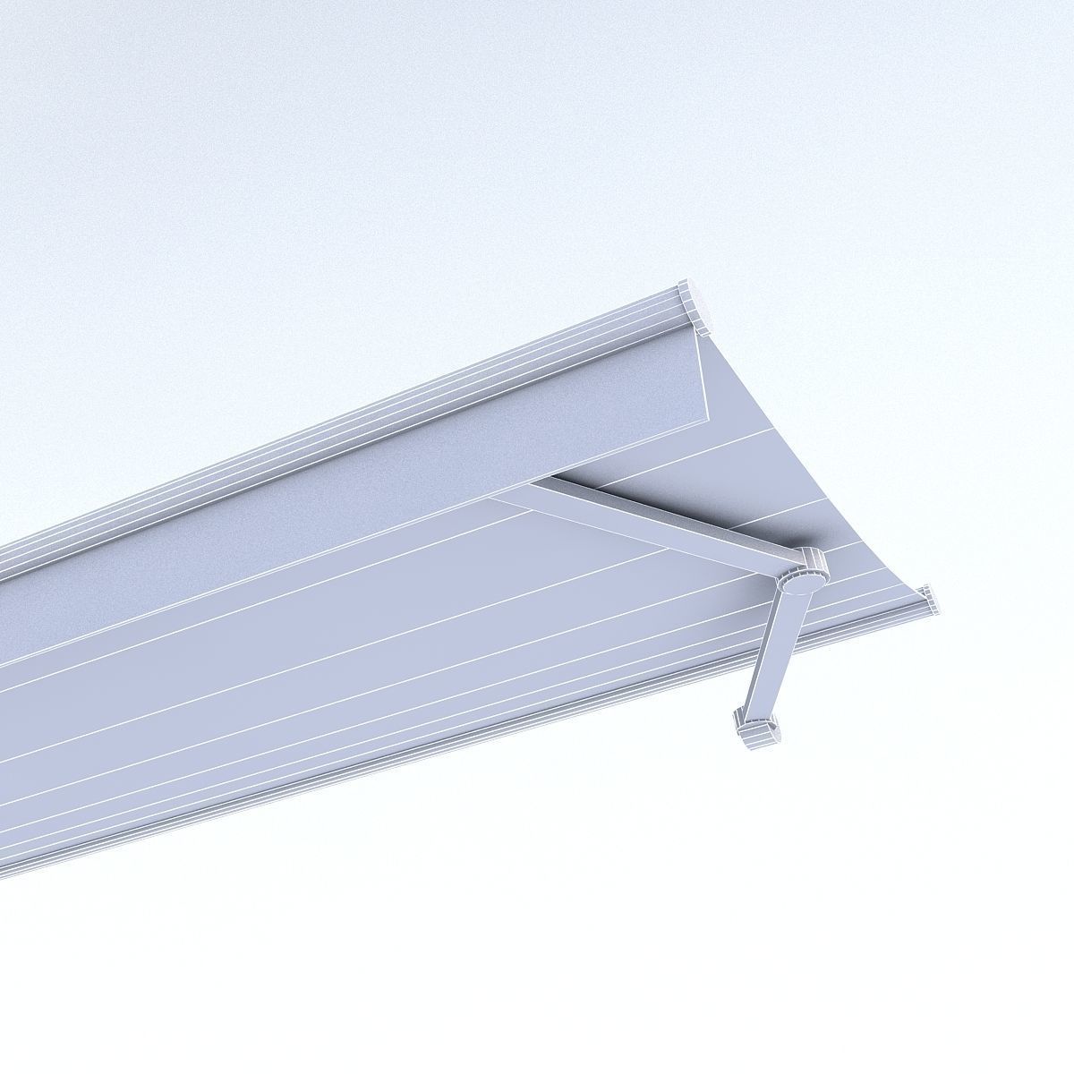 Awning Models Low-poly 3D model_6