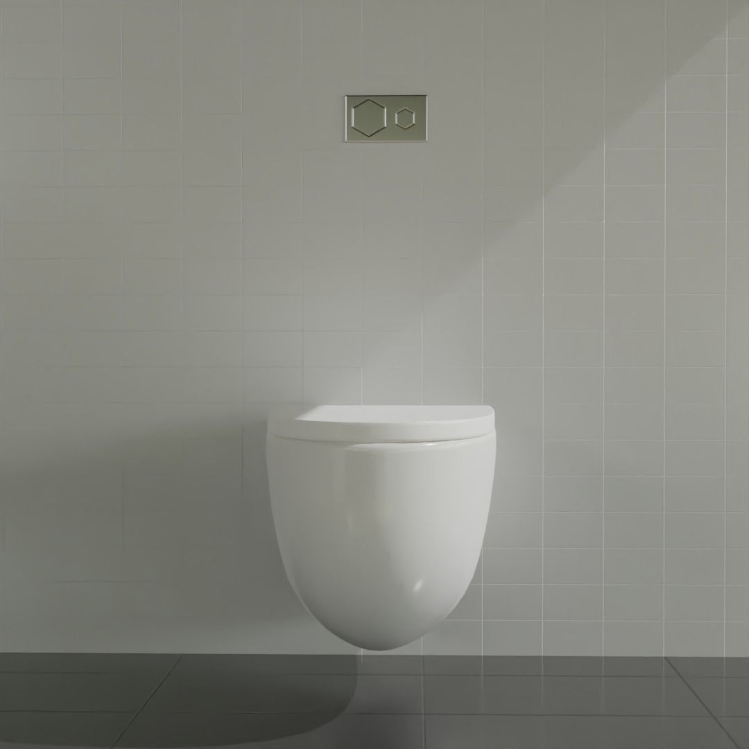 Modern water closet Free 3D model_1