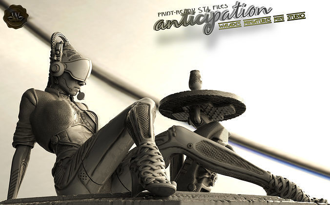 anticipation walades miniatures Free 3D print model