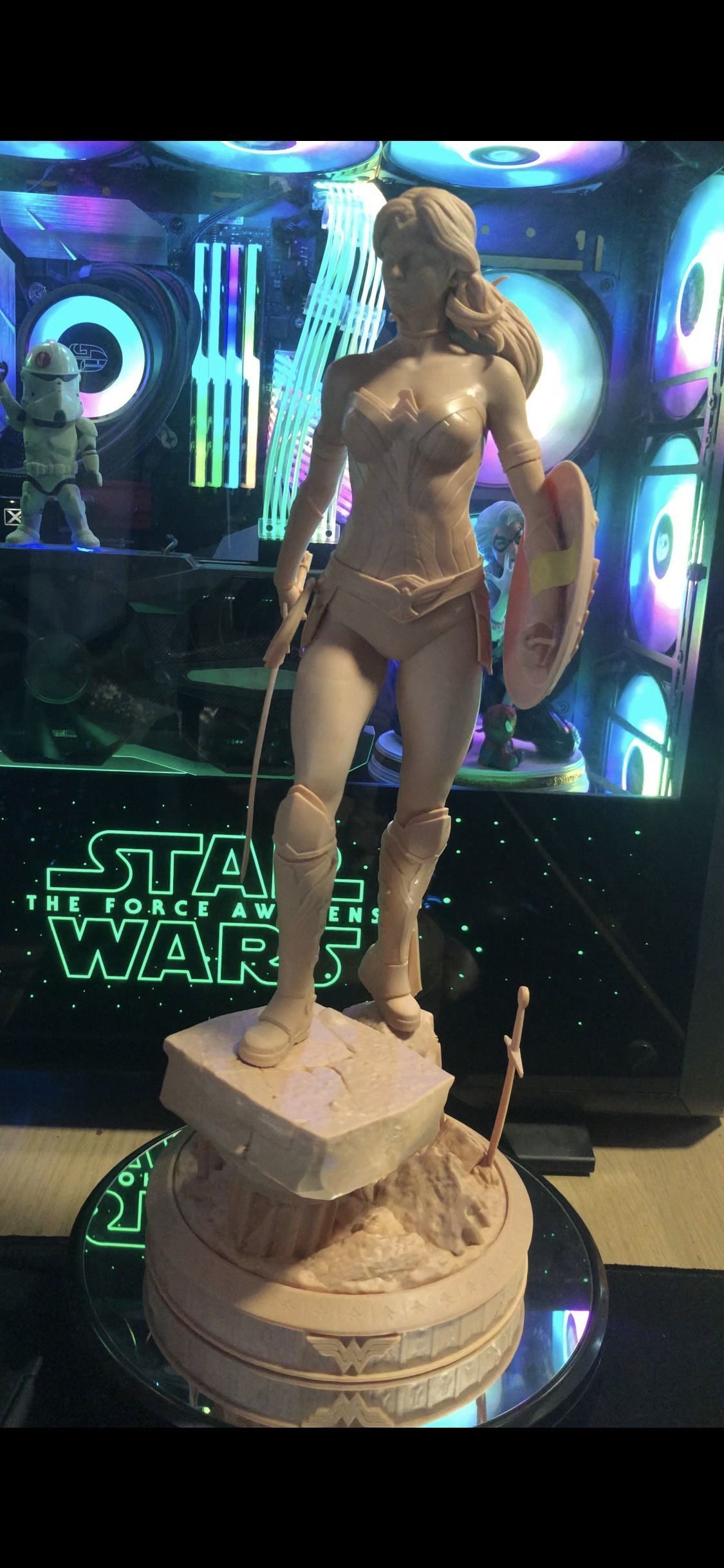 Warrior Wonder Woman 3D print model_27