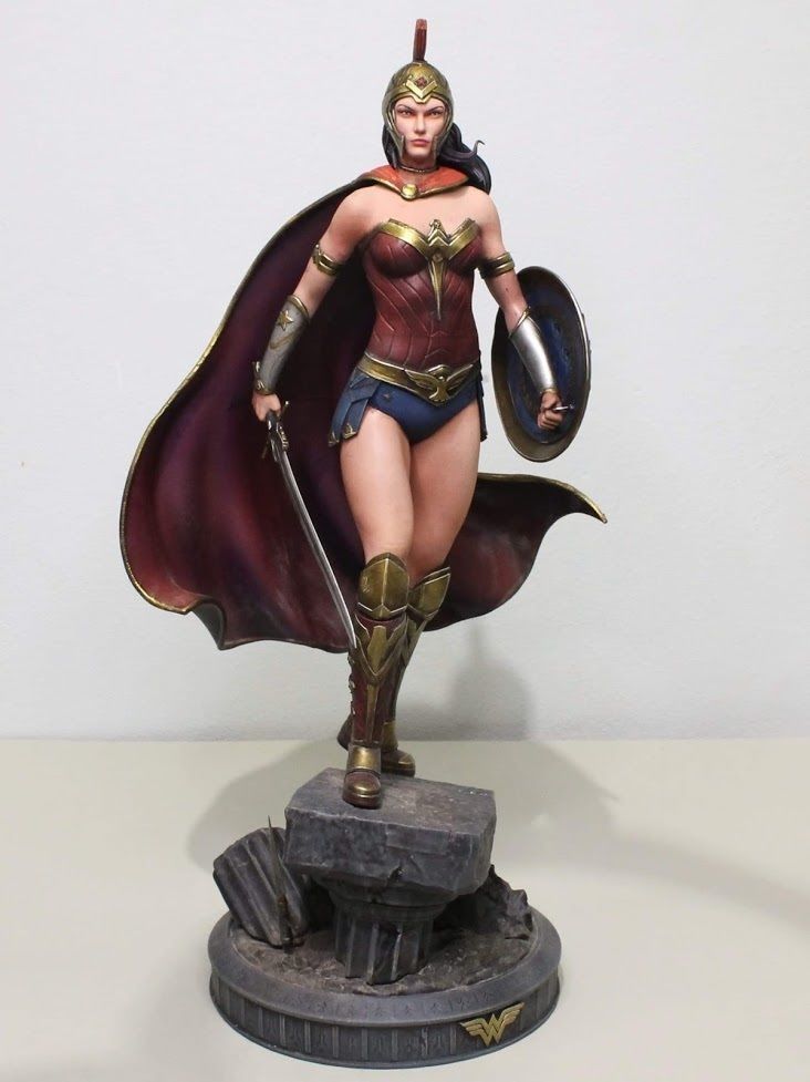 Warrior Wonder Woman 3D print model_8