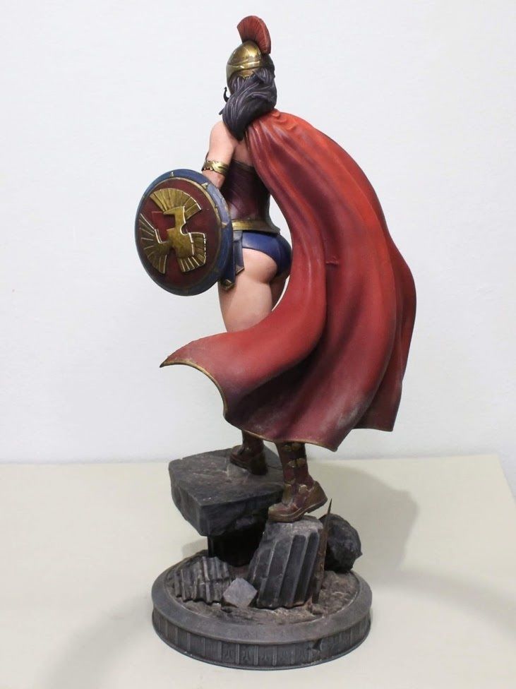 Warrior Wonder Woman 3D print model_9