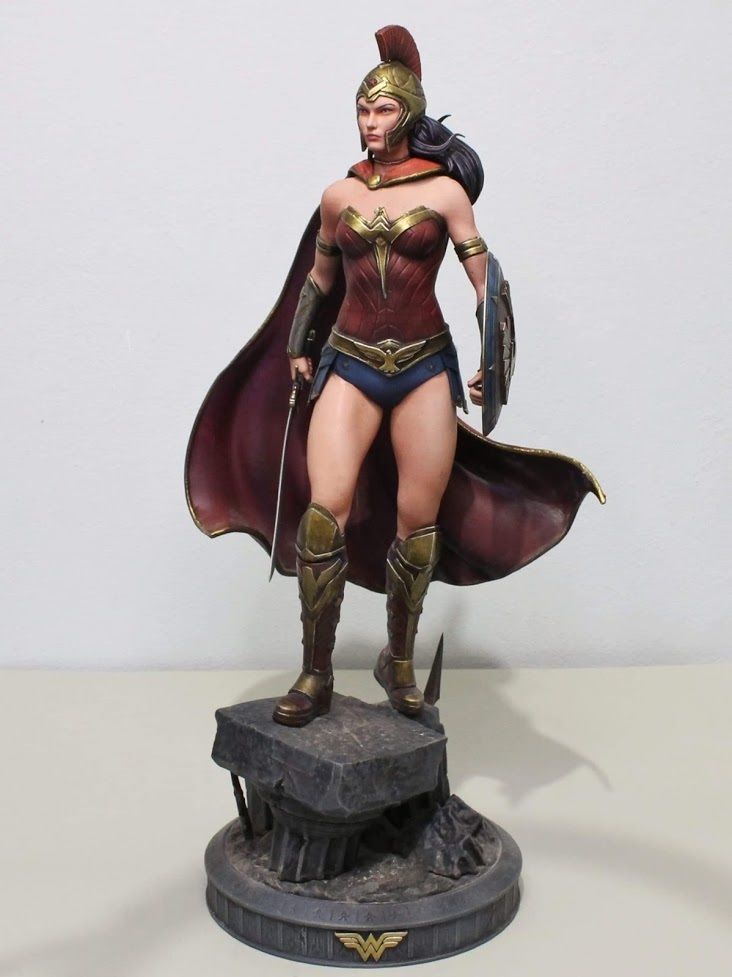 Warrior Wonder Woman 3D print model_10