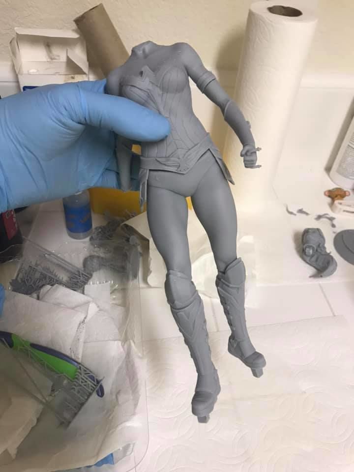 Warrior Wonder Woman 3D print model_25