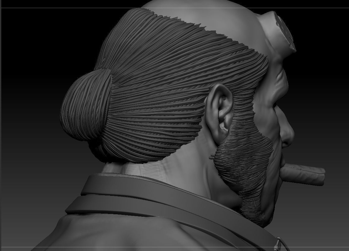 Ron Pearlman - Hellboy - Guillermo Del Toro s Hellboy 3D print model_14