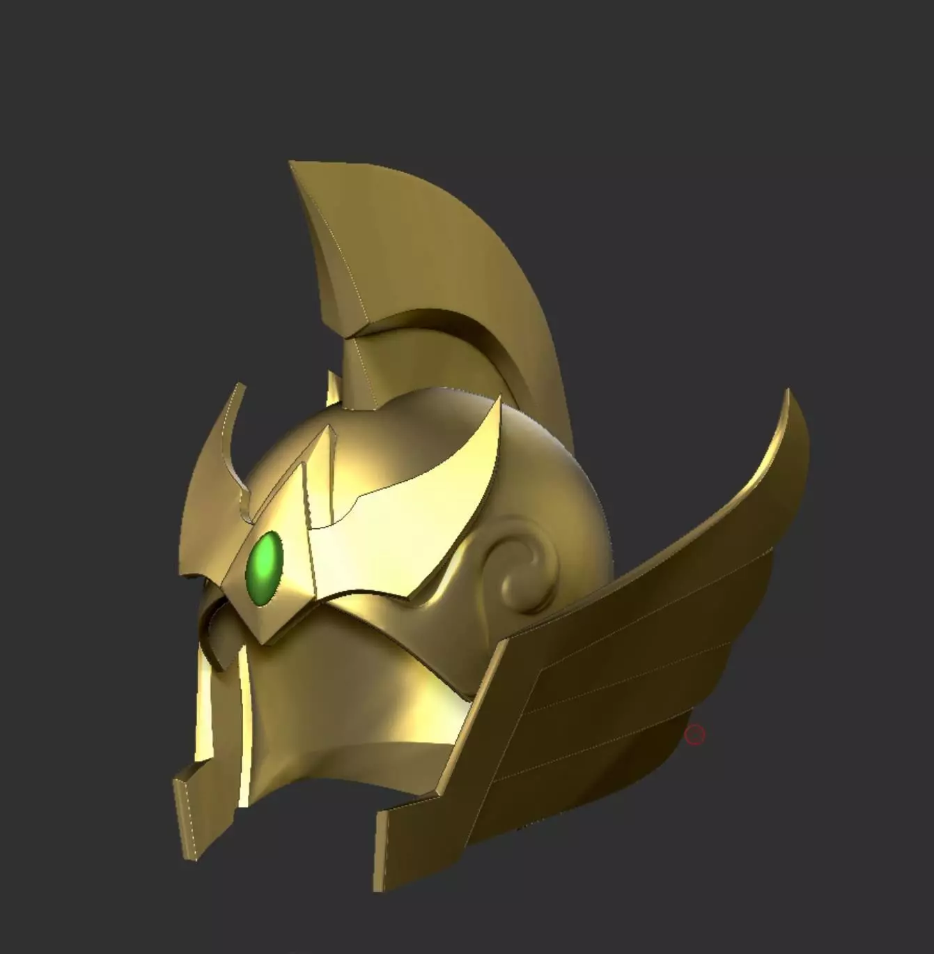 HI-DEF HELMET SAINT SEIYA LAMB ARIES MU - SPLIT VER- 3D print model_0