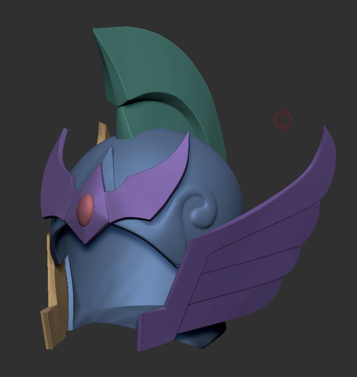 HI-DEF HELMET SAINT SEIYA LAMB ARIES MU - SPLIT VER- 3D print model_1