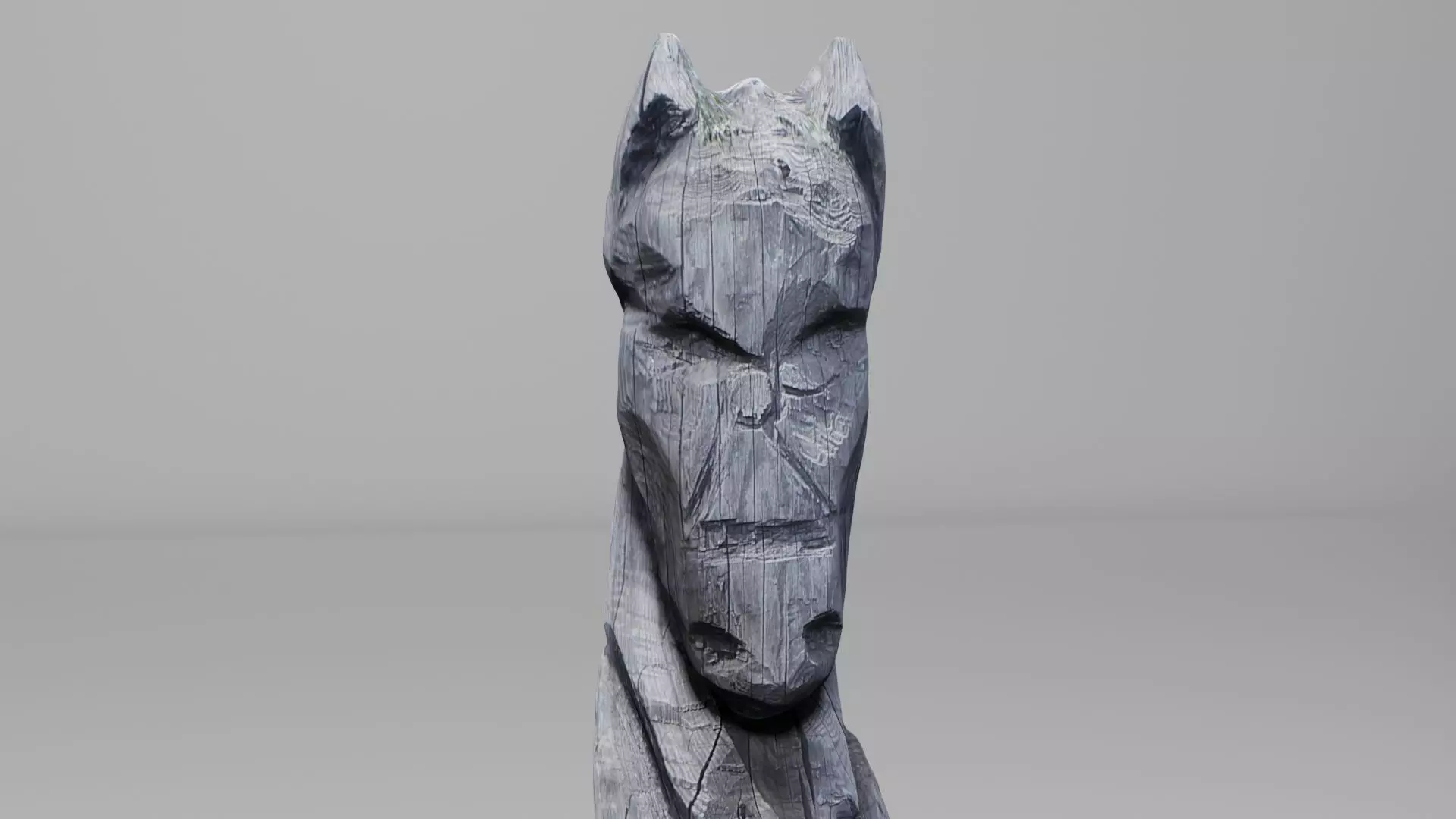 Horse patience pole Free 3D model