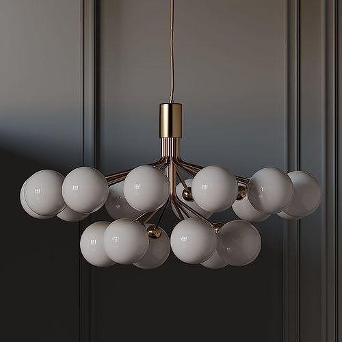NUURA APIALES 18 BRUSHED BRASS 3D model