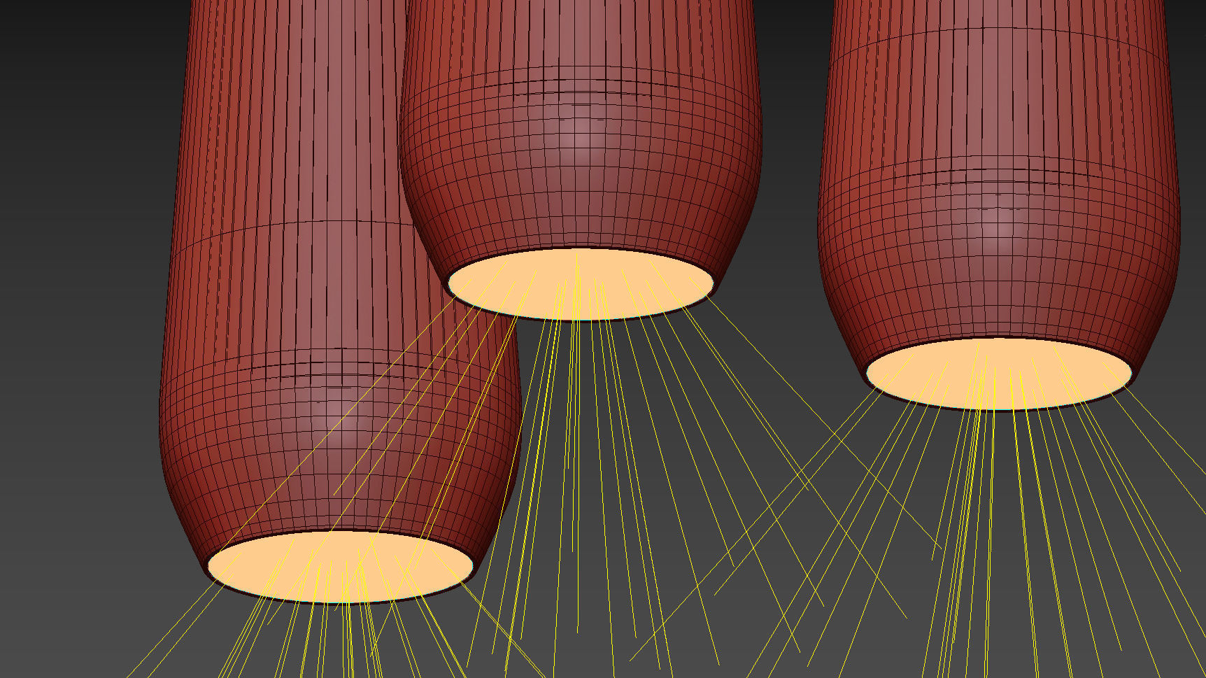 GLASS DROP PENDANT LIGHT DIESEL WITH FOSCARNI 3D model_4