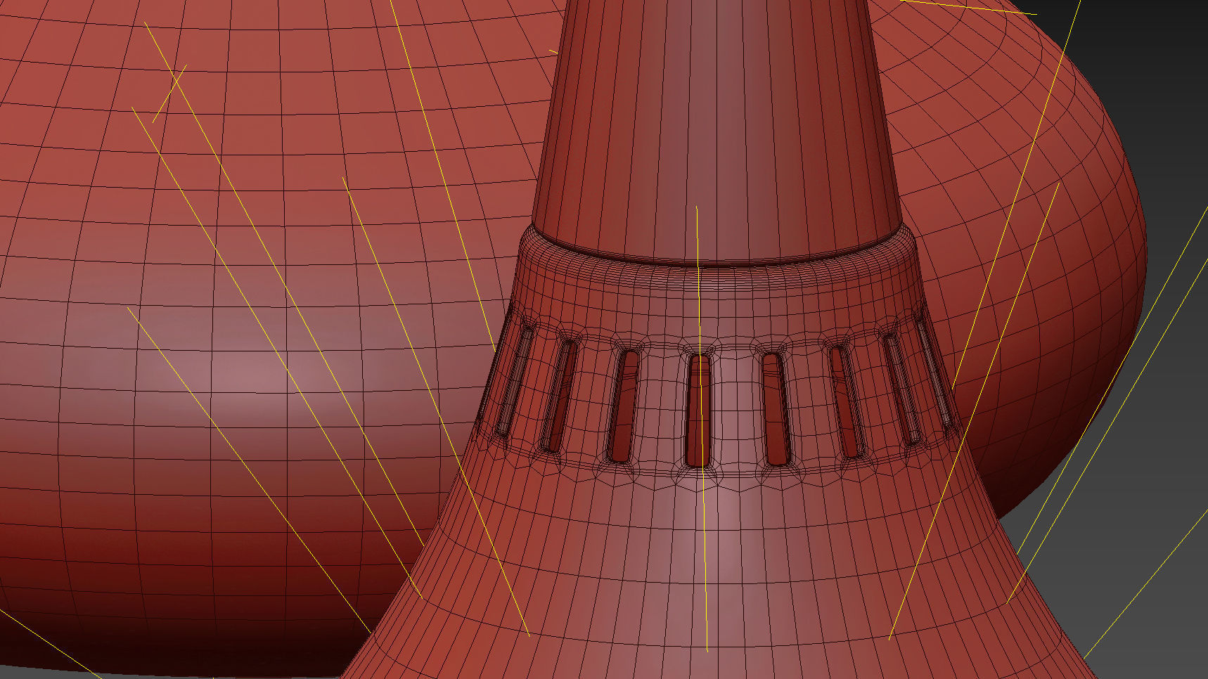 FRITZ HANSEN ORIENT BLACK PENDANT LIGHT 3D model_6