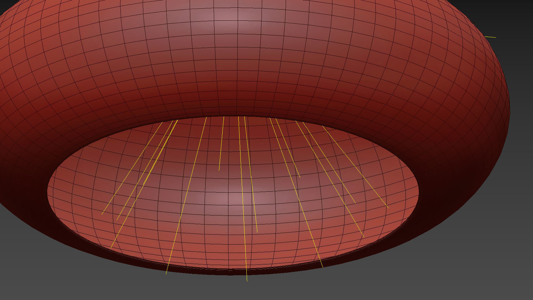 FRITZ HANSEN ORIENT BLACK PENDANT LIGHT 3D model_7