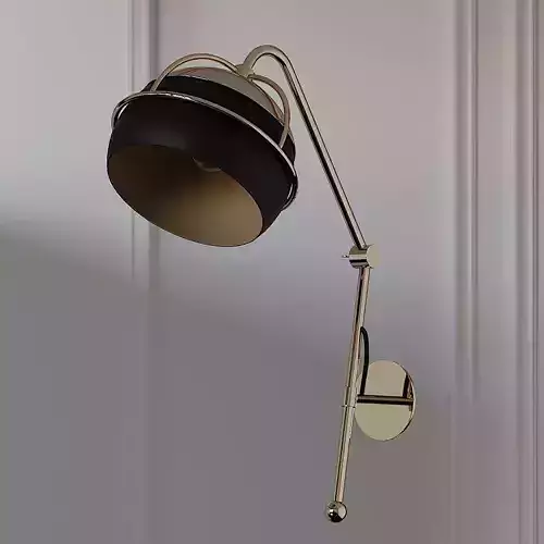 Black Widow II Wall Lamp Sconce 3D model