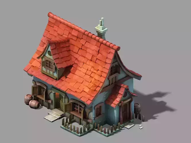 Game Cartoon - House 02