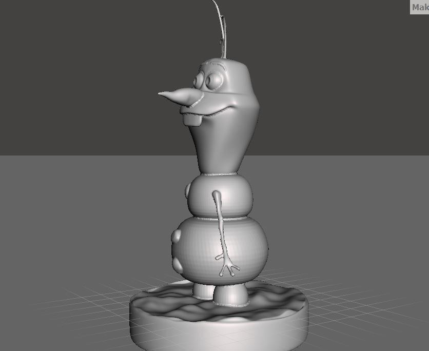 Olaf from FROZEN Snowman 3D print model_3