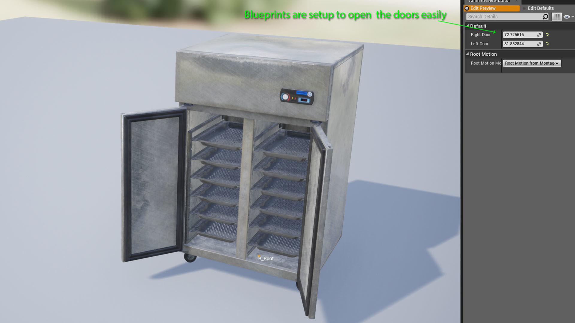 Retail Kitchen Cabinets Low-poly 3D model_14