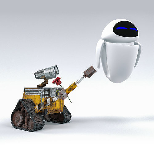 Wall-E Robot 3D model 3D model