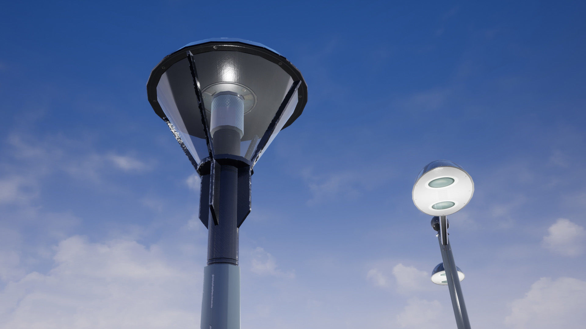Street Prop Collection Low-poly 3D model_26
