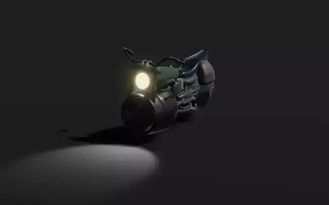 Cyberpunk Motorbike