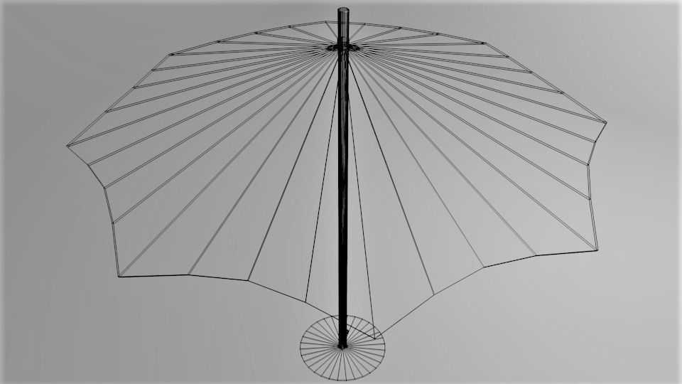 Umbrella Design 3 3D model_5