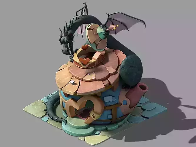 Game Cartoon - Panlong Warehouse 03