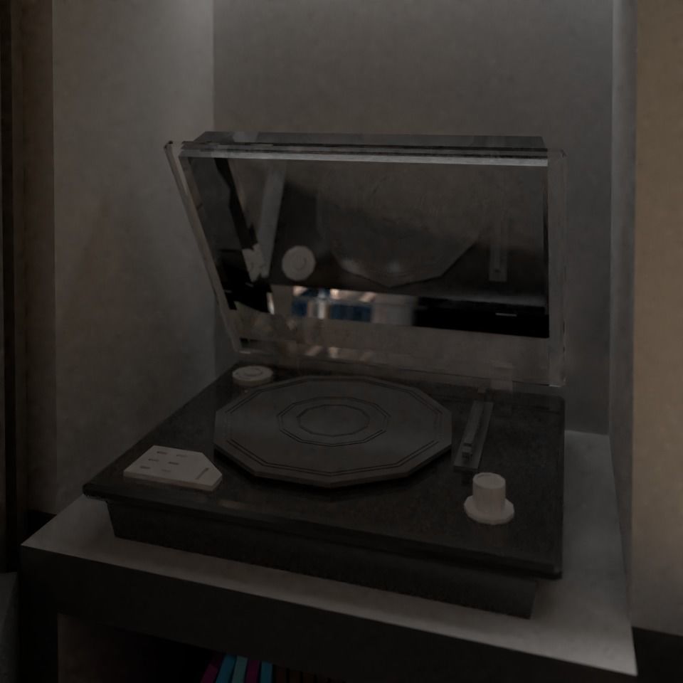 Isometric Lowpoly Room Low-poly 3D model Low-poly 3D model_5